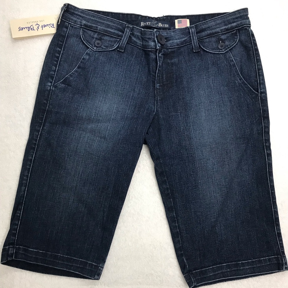 Rivet & Blues jeans shorts Sz 4 NWT